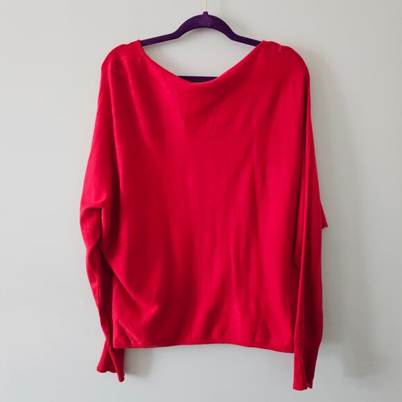 Cyrus Red Sweater Long Sleeve Size XL - Picture 2 of 5